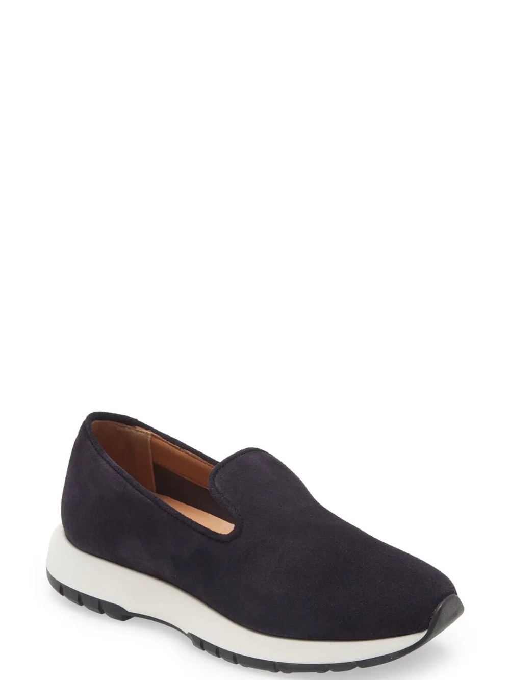 Aquatalia Karsyn Water Resistant Suede Slip-On Sneaker Made in Italy 7.5